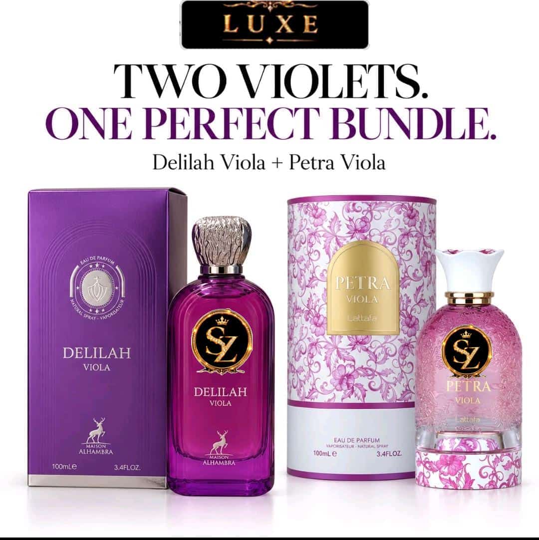 PETRA VIOLA + DELILAH VIOLA EDP 100ML FOR WOMEN BY LATTAFA