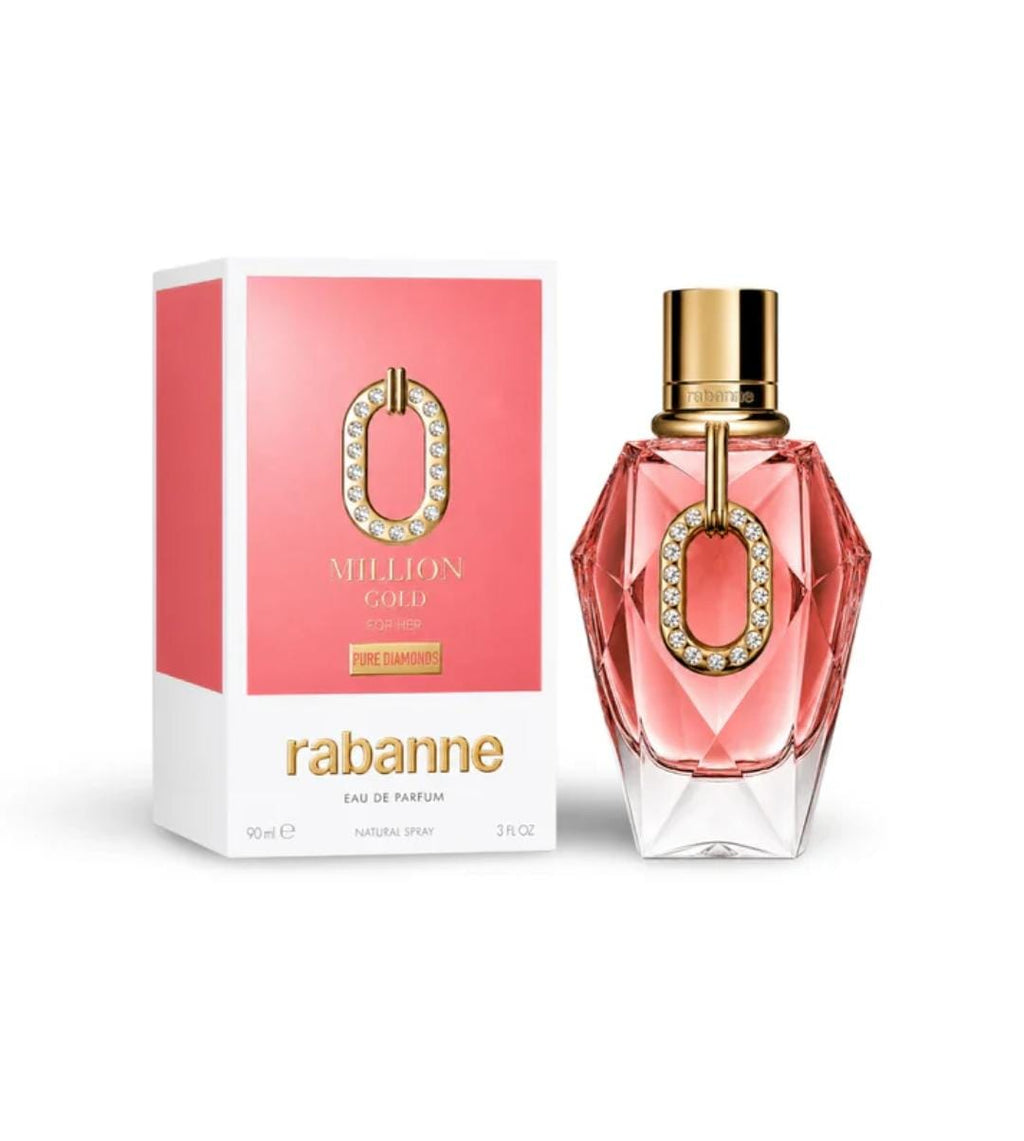 MILLION GOLD PURE DIAMONDS EDP 90ML FOR WOMEN BY PACO RABANNE