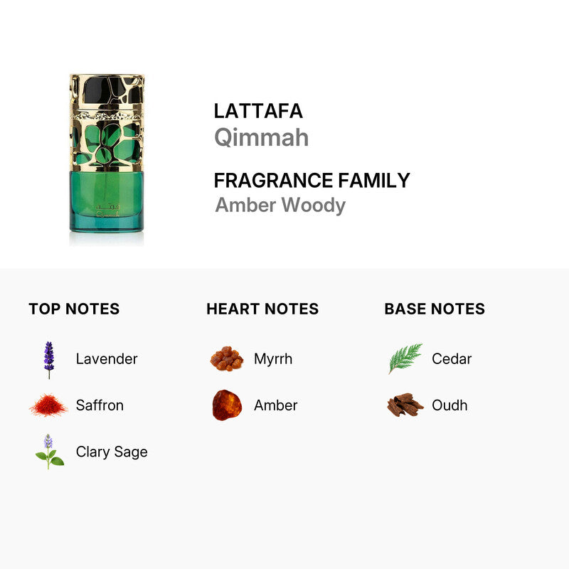 QIMMAH EDP 100ML FOR WOMEN BY LATTAFA
