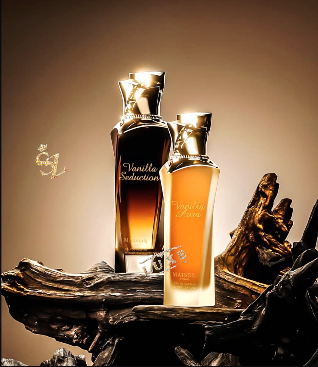BUNDLE VANILLA AURA & VANILLA SEDUCTION EDP 100ML UNISEX BY MAISON ASRAR