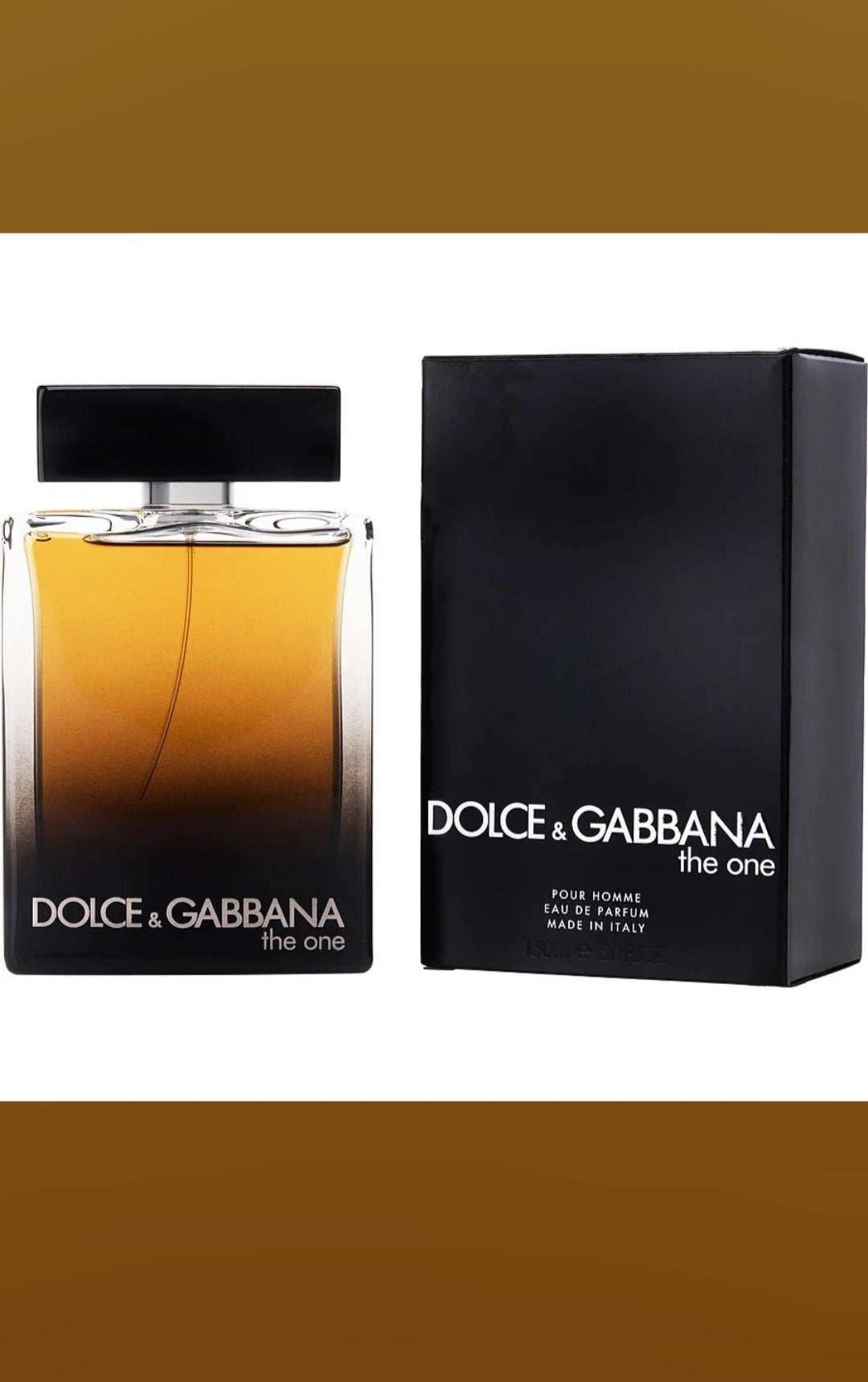 THE ONE EDP 100ML FOR MEN BY DOLCE&CABBANA