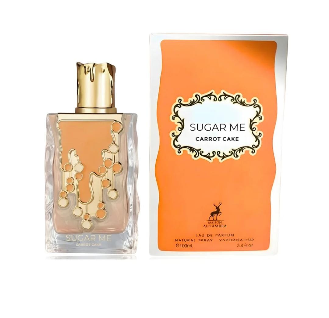 SUGAR ME CARROT CAKE EDP 100ML UNISEX BY MAISON ALHAMBRA