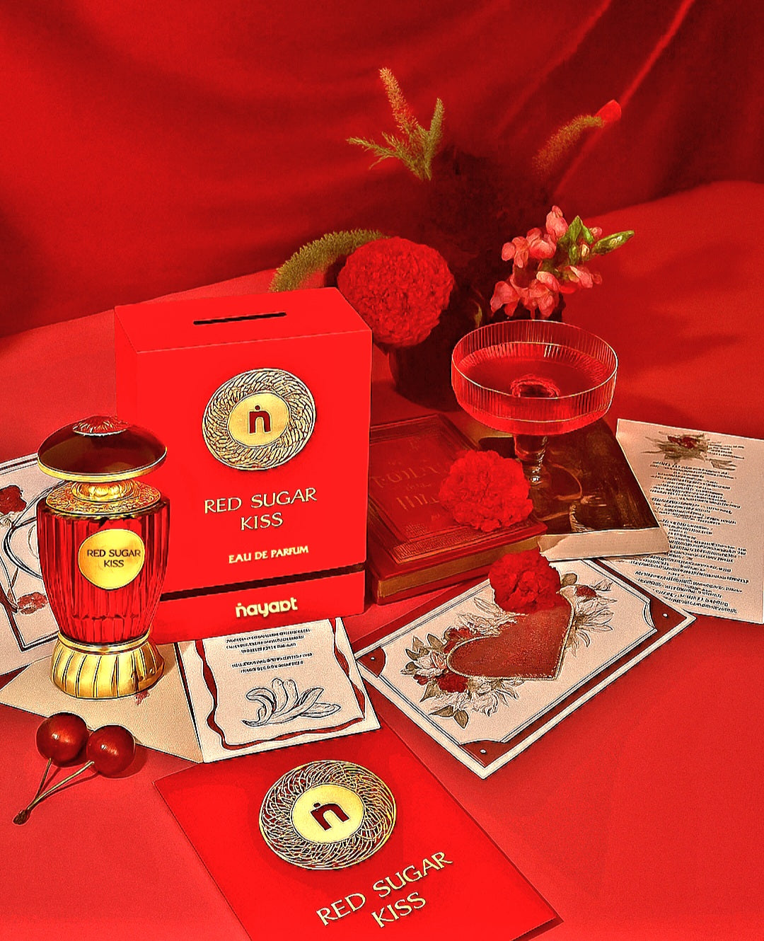 NAYAAT RED SUGAR KISS EDP 100ML UNISEX BY ORIENTICA