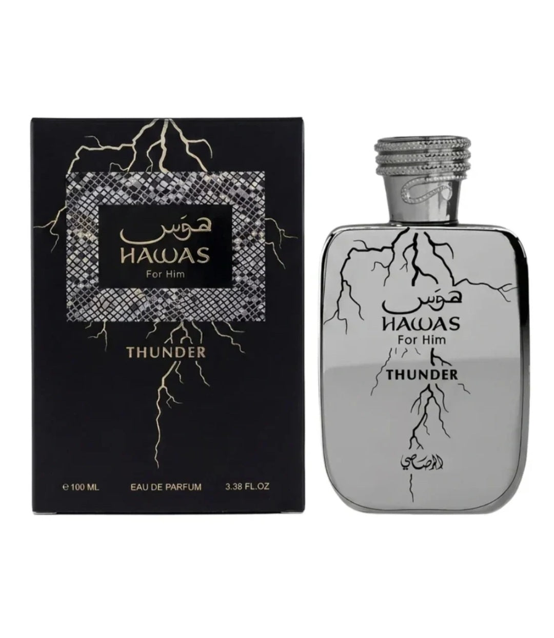 THUNDER EDP 100ML FOR MEN BY HAWAS