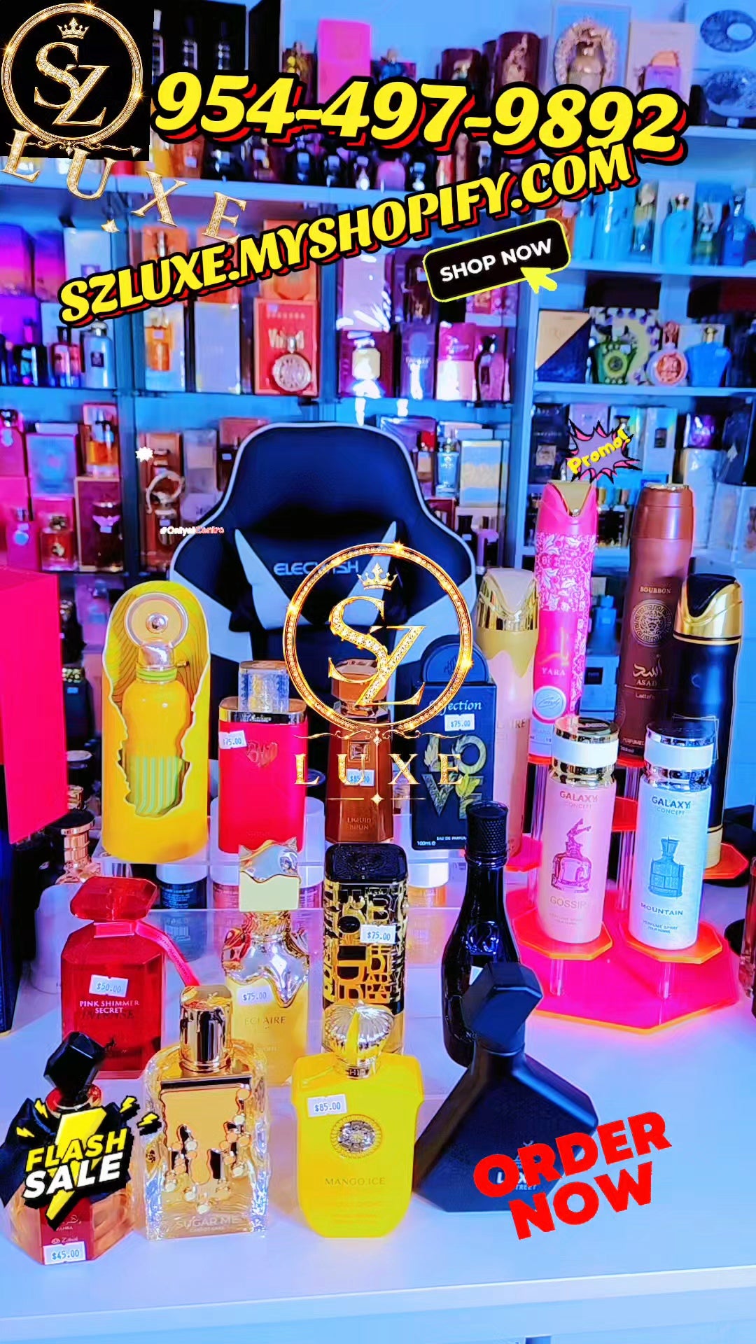 BUNDLE OF 12 MIX ARABIC PERFUMES +6 FREE LATTAFA & GALAXY SPRAYS MIX