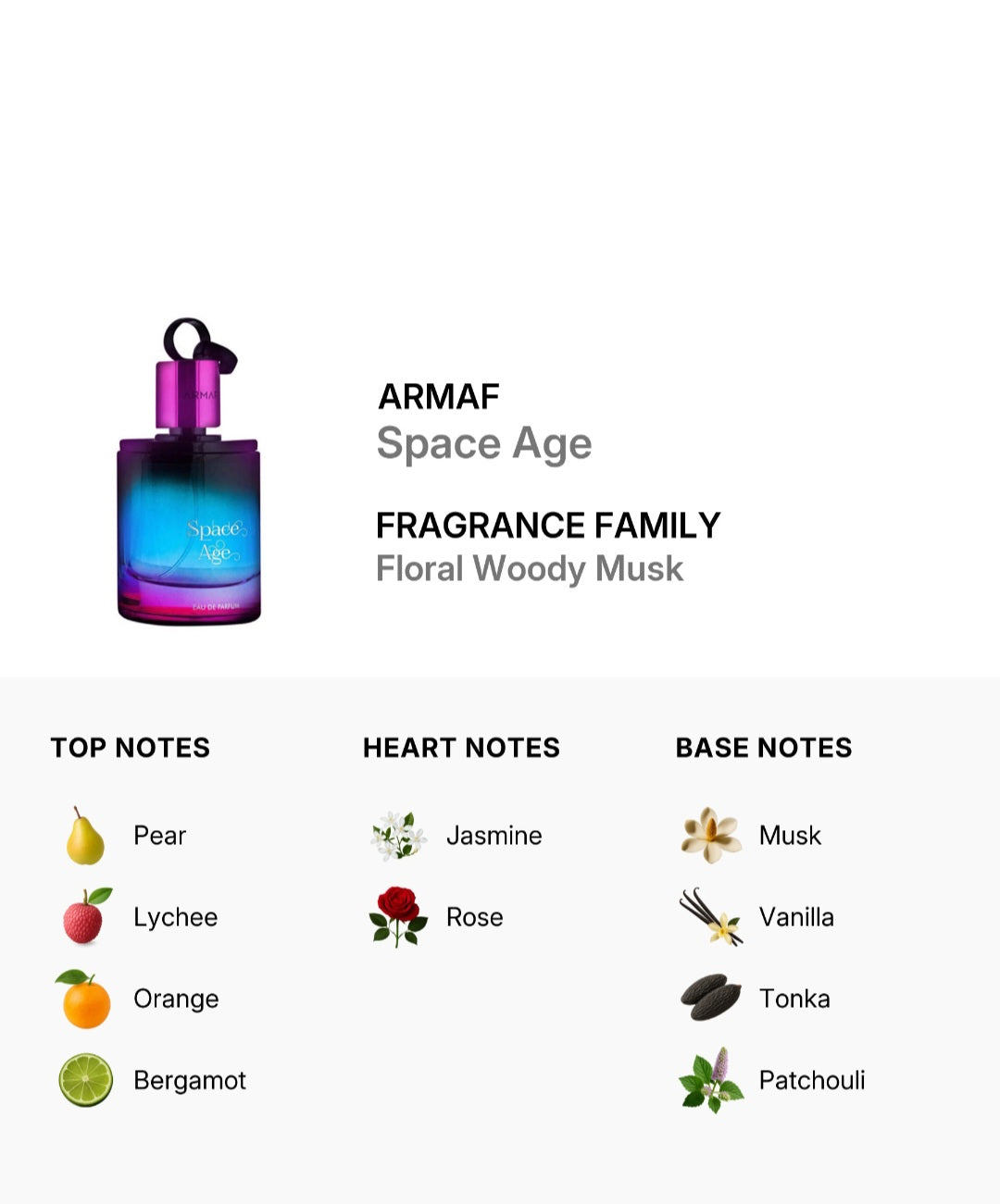 SPACE AGE EDP 100ML UNISEX BY ARMAF