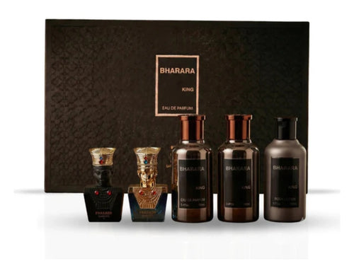 BHARARA KING GIFT SET 5 PIECES EDP 100ML FOR MEN BY BHARARA BEAUTY