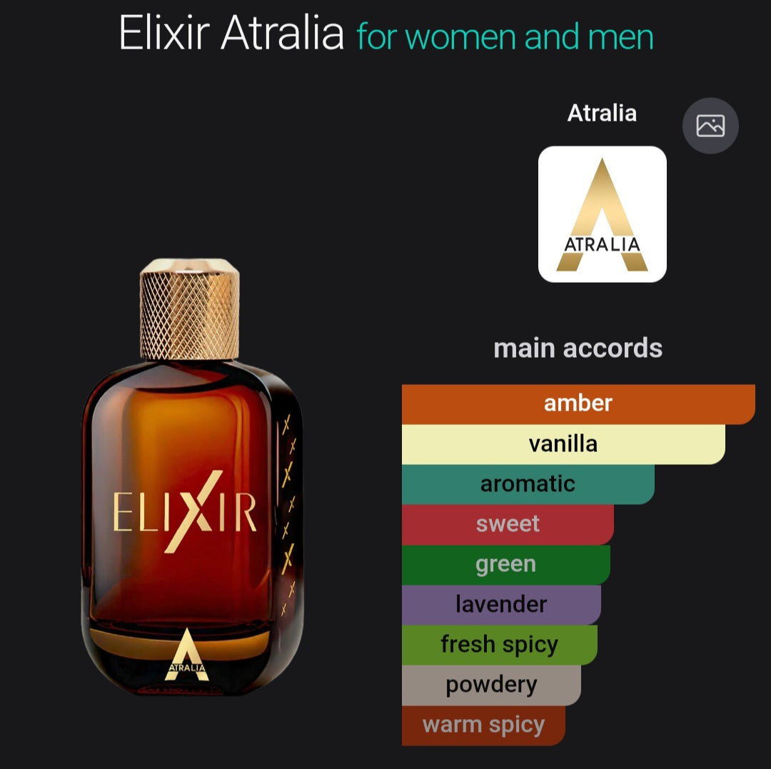 ELIXIR EDP 100ML BY ATRALIA